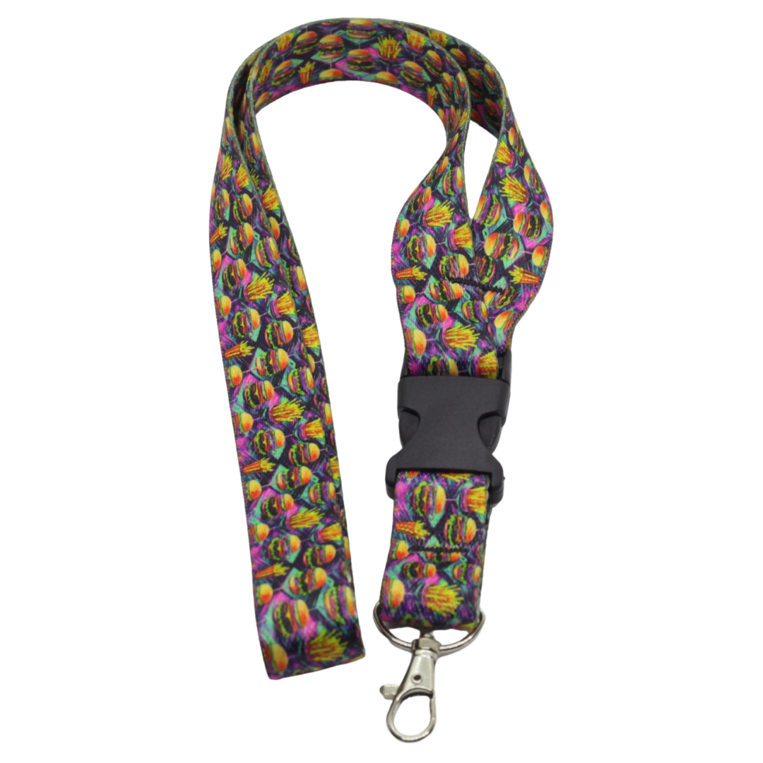 Food Themed Lanyards – Detachable, Durable, Ready for Your Day