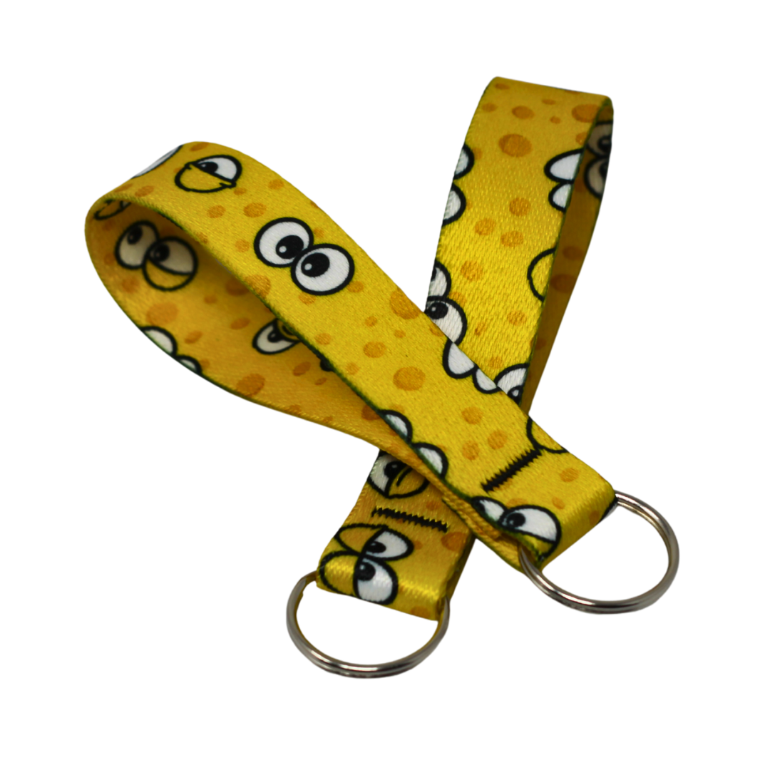 Sponge Dude Keychain Wrist Strap – product close-up