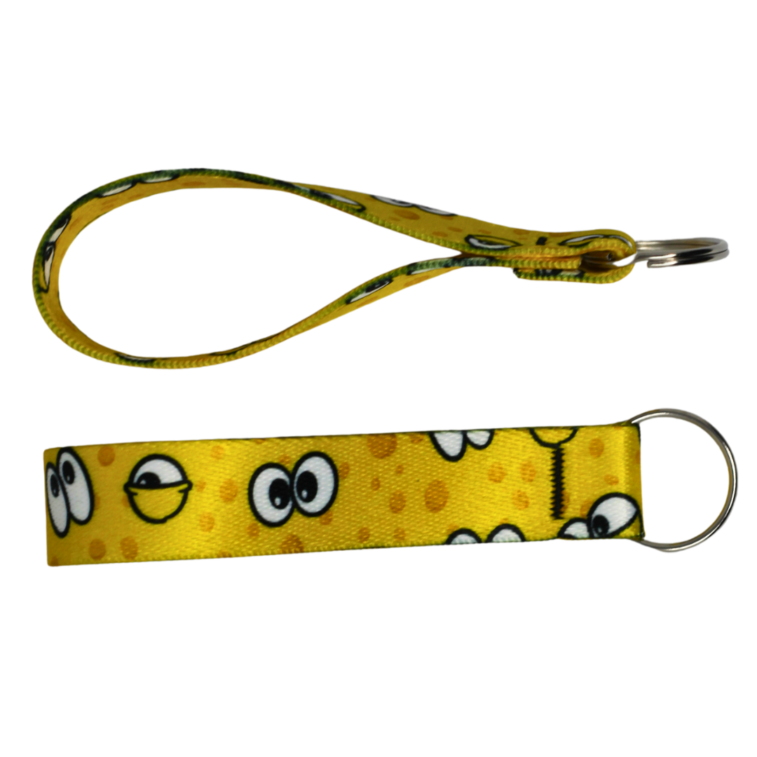 Sponge Dude Keychain Wrist Strap – product close-up