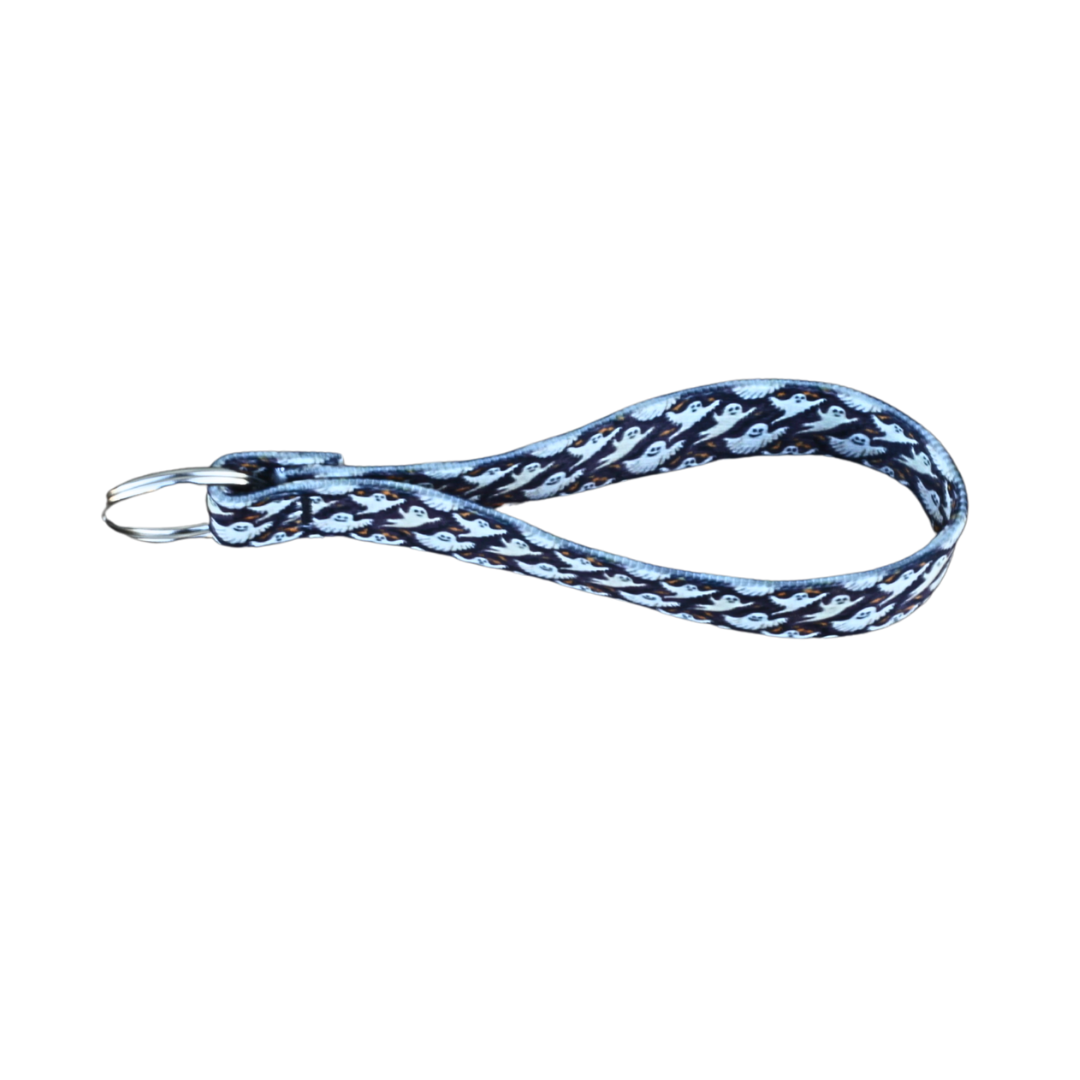 Ghosts Keychain Wrist Lanyard