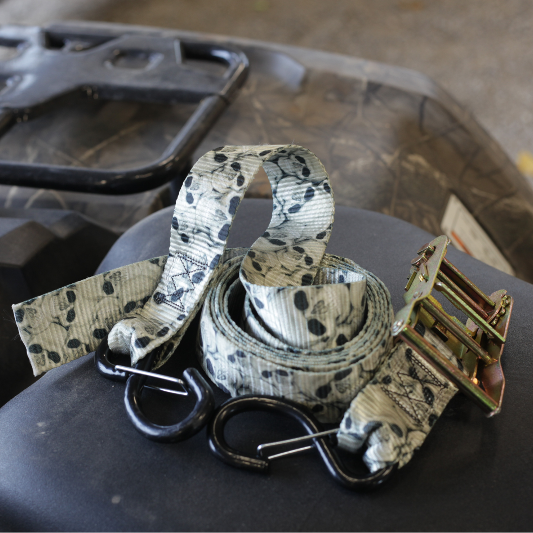 Skulls - 1.5" American Made Ratchet Strap – product close-up