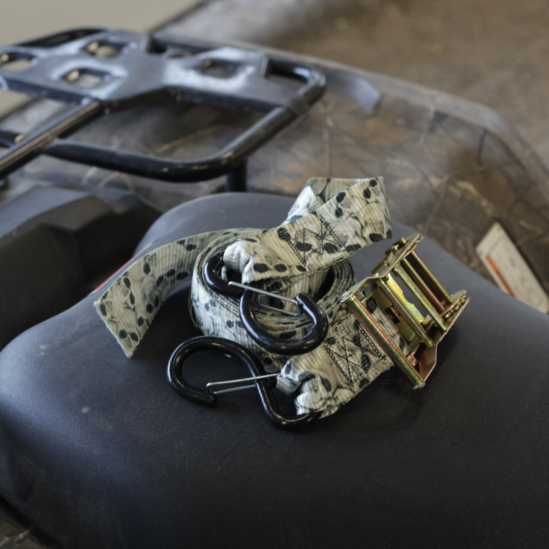 Skulls - 1.5" American Made Ratchet Strap – product close-up