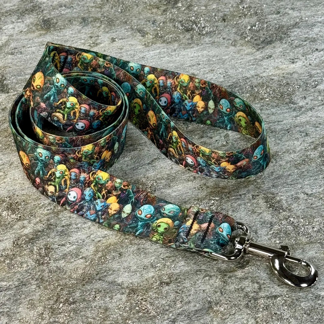 Alien Invasion Dog Leash
