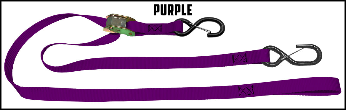 Purple 1 inch custom picture quality polyester webbing camstrap. Design by Northwest Straps.