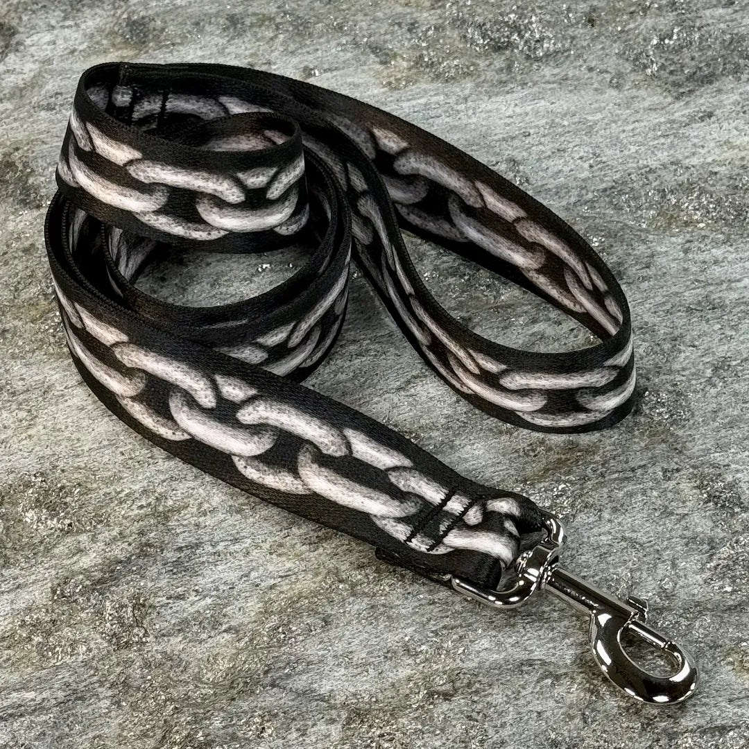 Chain Print Dog Leash