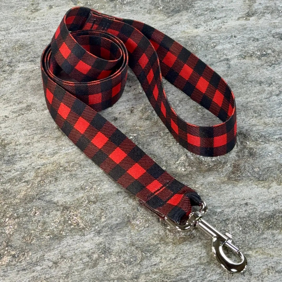 Plaid Dog Leash