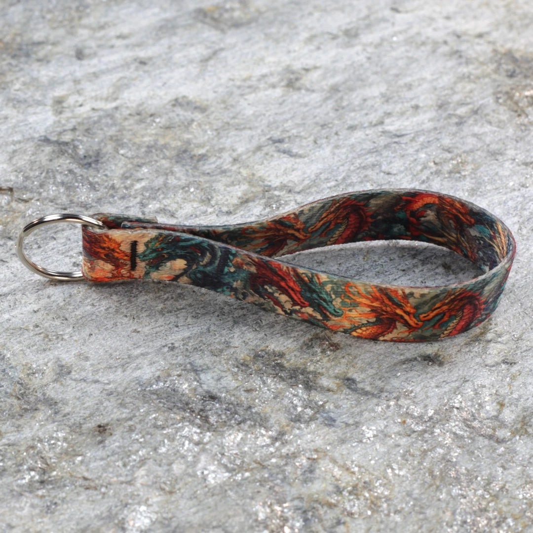 Quirky Keychain Wristlet – Fun Key Wrist Strap Full of Personality