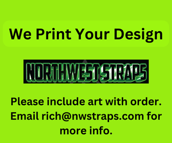 Northwest Straps 100 Custom Key Fobs - American-Made, Free Shipping