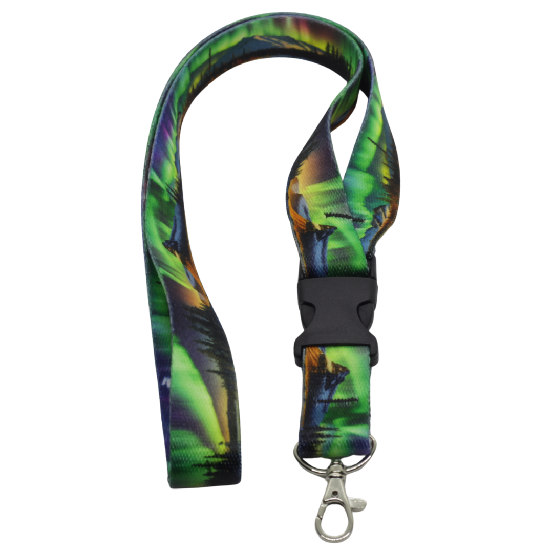 Nature-Inspired Lanyards – Aurora | Northwest Straps, made in Oregon