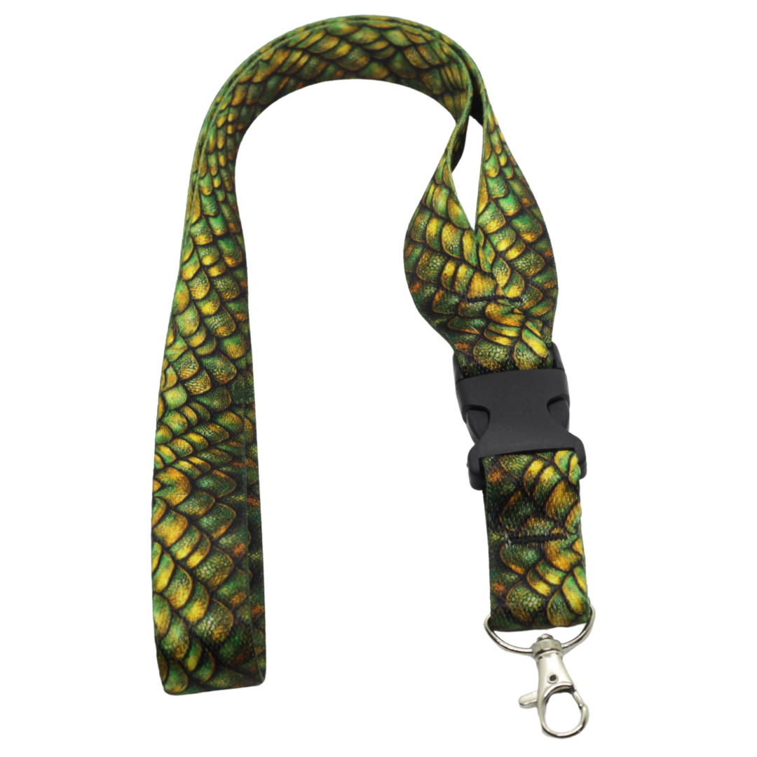 Skulls, Dragons & Dark Art Lanyards – Jade Dragon