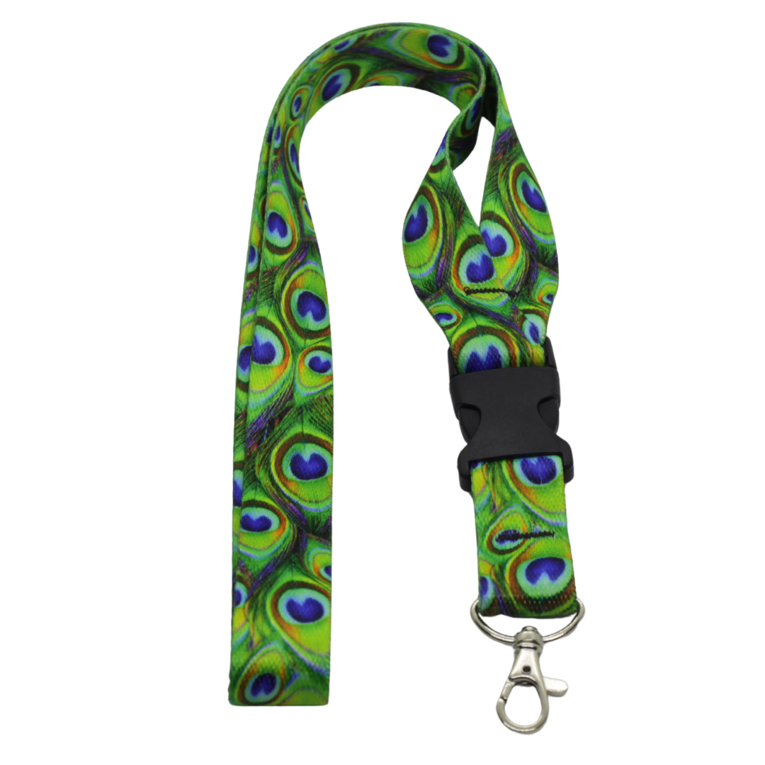 Nature-Inspired Lanyards – Peacock