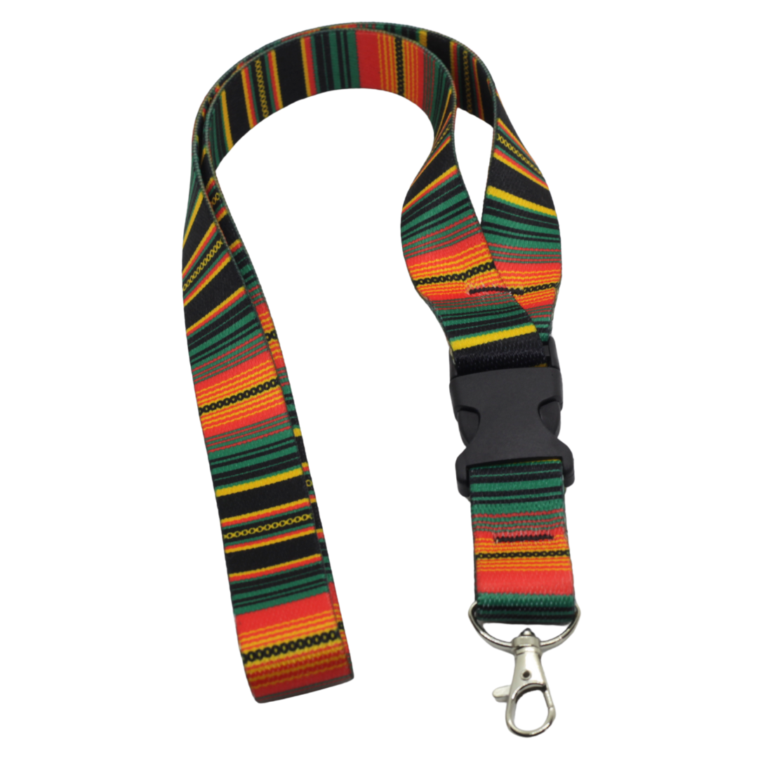 Día de los Muertos + Serape & Folk Art Lanyards – Serape Blanket -1-