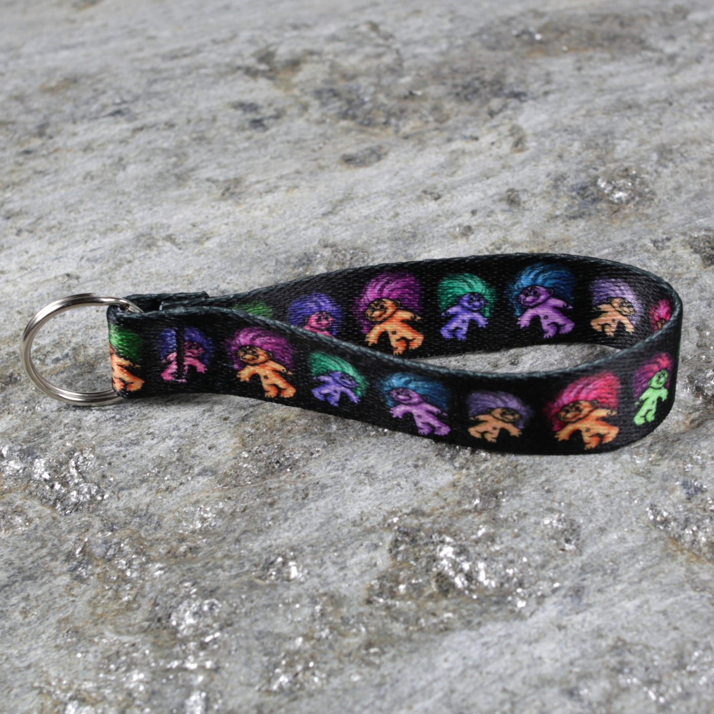 Quirky Keychain Wristlet – Fun Key Wrist Strap Full of Personality