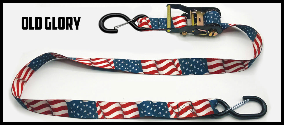 32 Custom 1.5 Inch Ratchet Strap With Soft Loop.