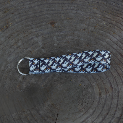 Ghosts Keychain Wrist Lanyard