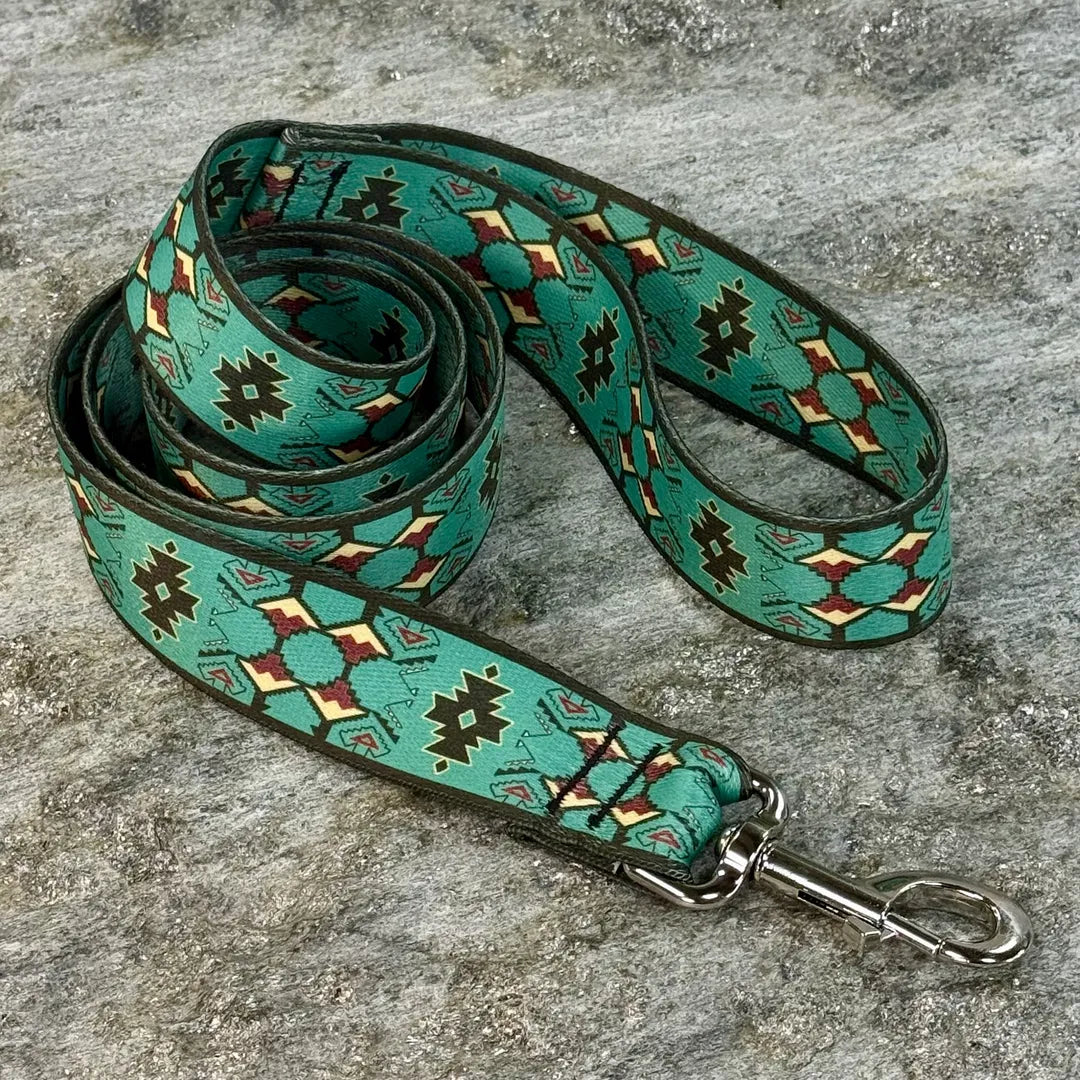 Thunderbird Tribal Pattern Dog Leash - 2025 Design