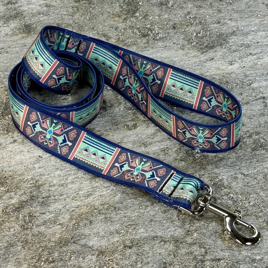 Thunderbird Tribal Pattern Dog Leash - 2025 Design