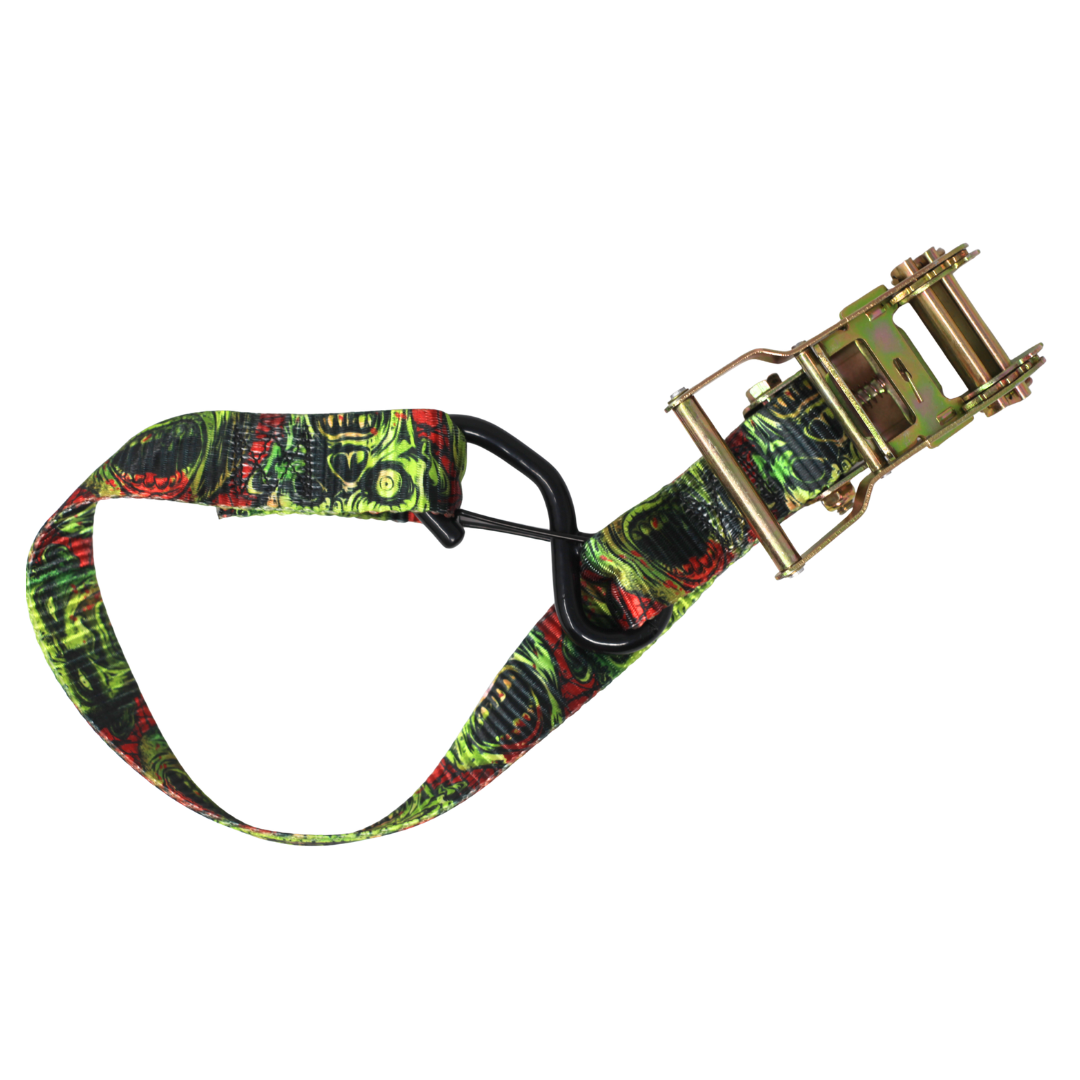 Zombies - Pair of 1.5" American Made Ratchet Straps