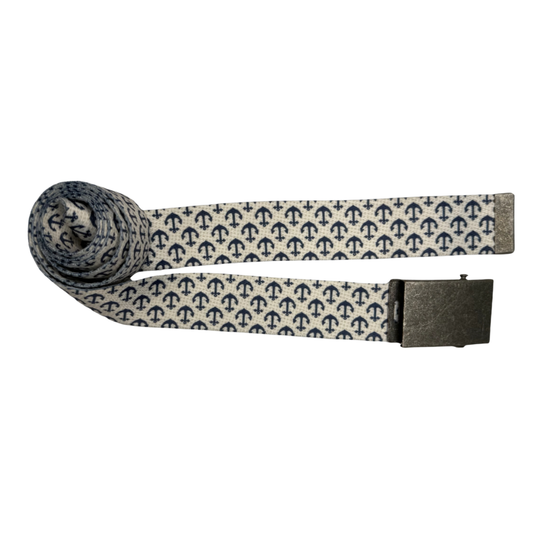 Anchors Belt - Small to Plus Size - Multiple Buckle Options