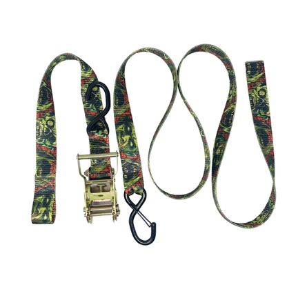 Zombies - Pair of 1.5" American Made Ratchet Straps