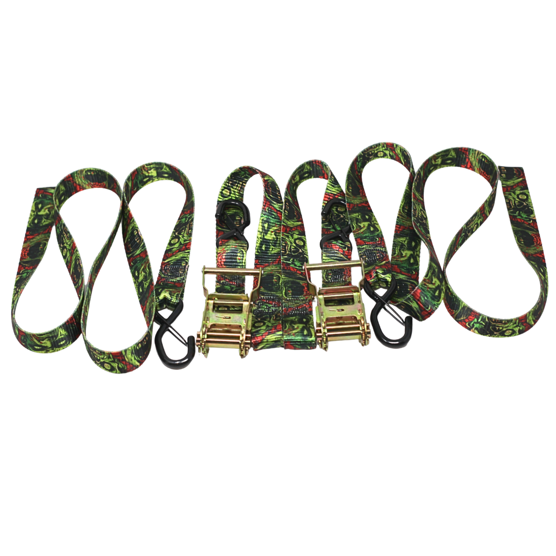 Zombies - Pair of 1.5" American Made Ratchet Straps
