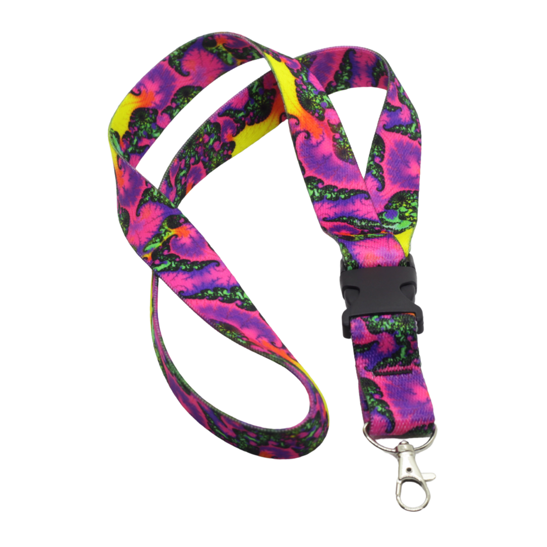 Psychedelic Lanyards – Detachable, Durable, Ready for Your Day