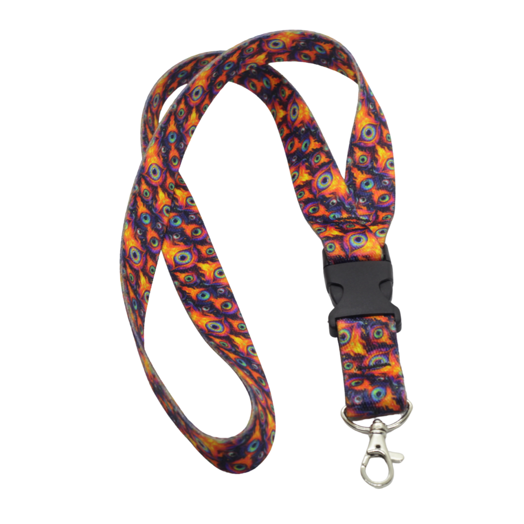 Psychedelic Lanyards – Detachable, Durable, Ready for Your Day