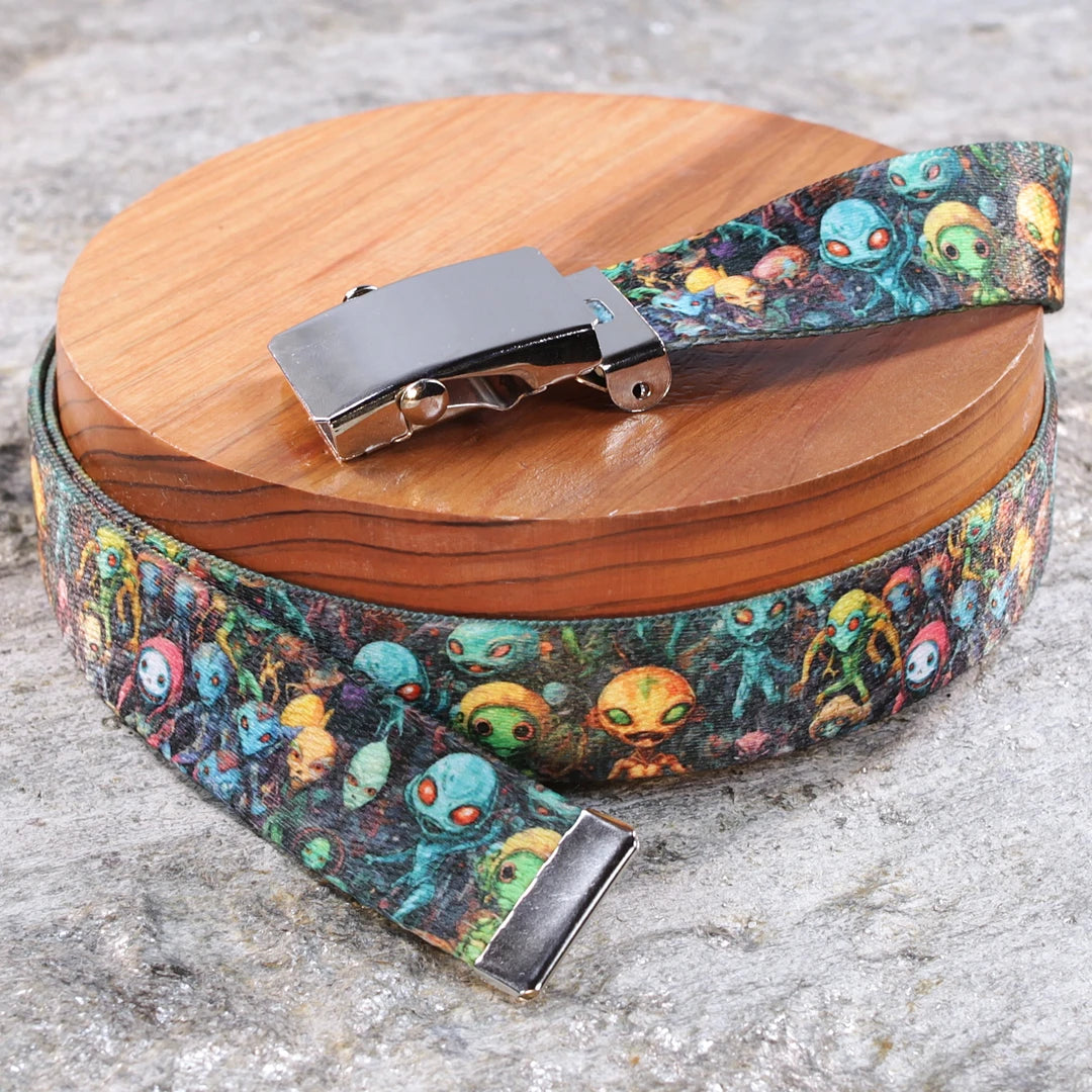 1" Slim Alien Invasion Belt