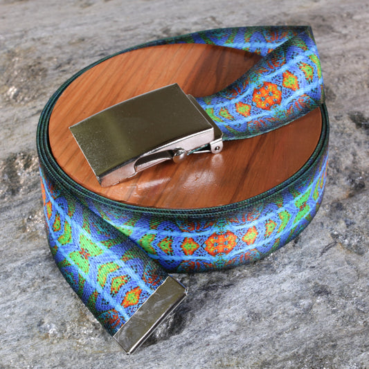 1.5" Bliss Belt – Patterned Web Belt