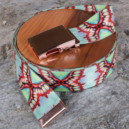 1.5" Butterfly Belts – Patterned Web Belts
