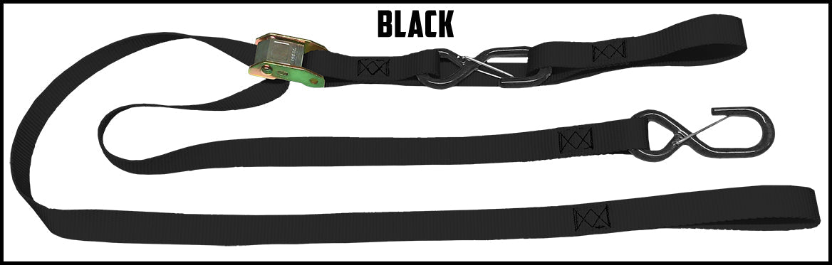 Black 1 inch custom picture quality polyester webbing camstrap. Design by Northwest Straps.