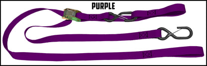 Purple 1 inch custom picture quality polyester webbing camstrap. Design by Northwest Straps.