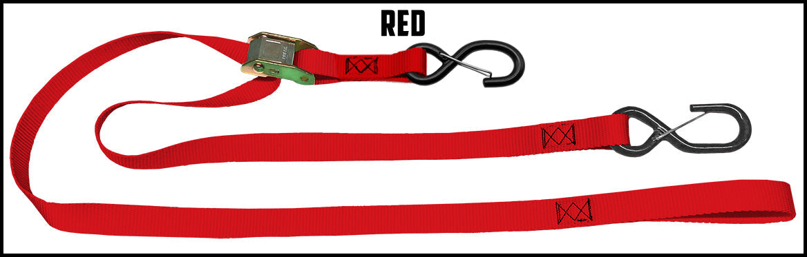 Red 1 inch custom picture quality polyester webbing camstrap. Design by Northwest Straps.