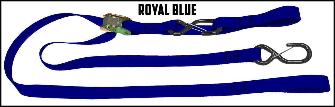 Royal Blue 1 inch custom picture quality polyester webbing camstrap. Design by Northwest Straps.