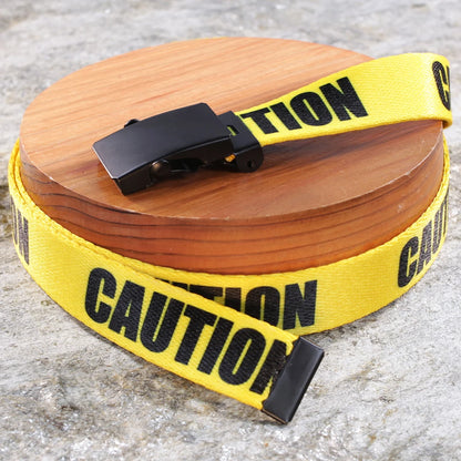 1" Slim Caution Tape Belt
