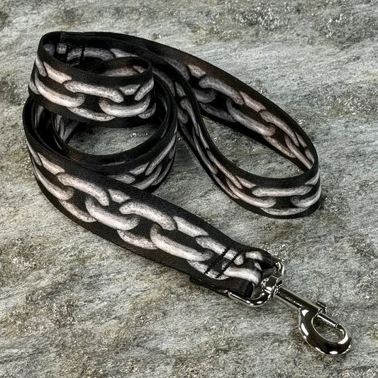 Chain Print Dog Leash