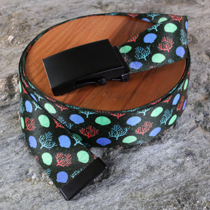 1.5" Coral Belts – Ocean-Inspired Pattern Designs