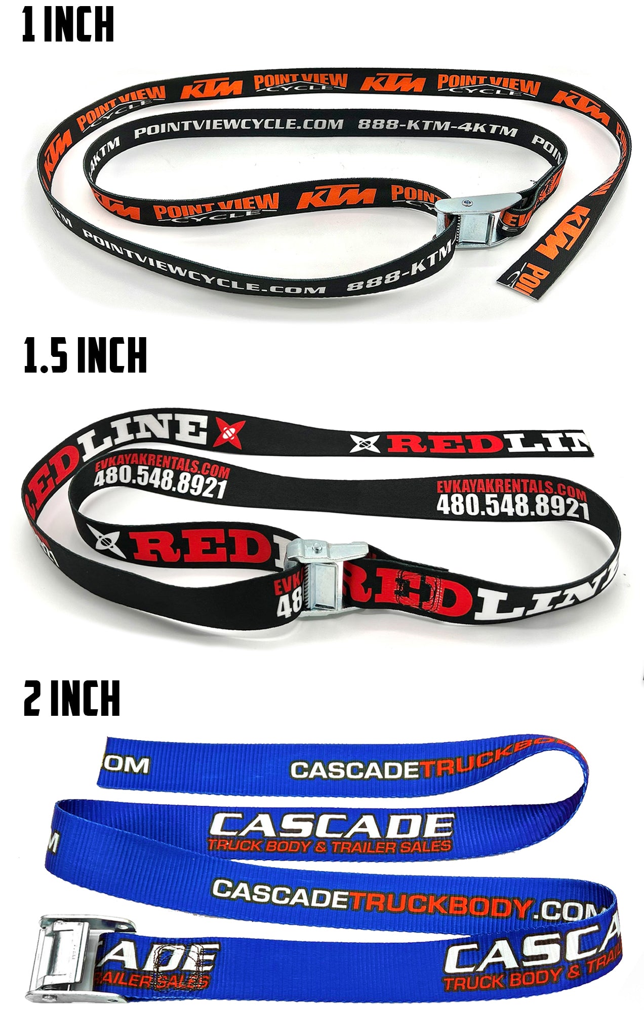 4 Foot Endless Cam Straps (Set of 74)