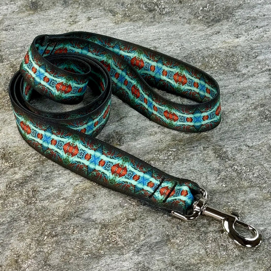 Fire & Ice Pattern Dog Leash