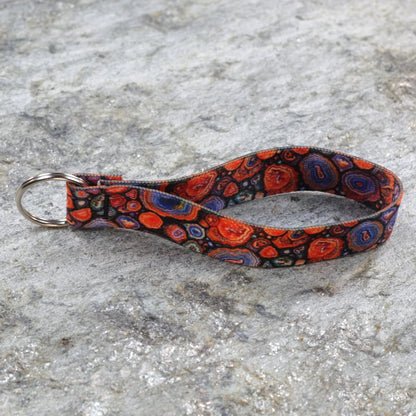 Nature Inspired Keychain Wristlet – Outdoor Style Key Wrist Strap for Keys & Bags