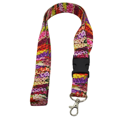 Flower Lanyards – Durable Floral Lanyards for Keys & ID (Including Sunflowers)