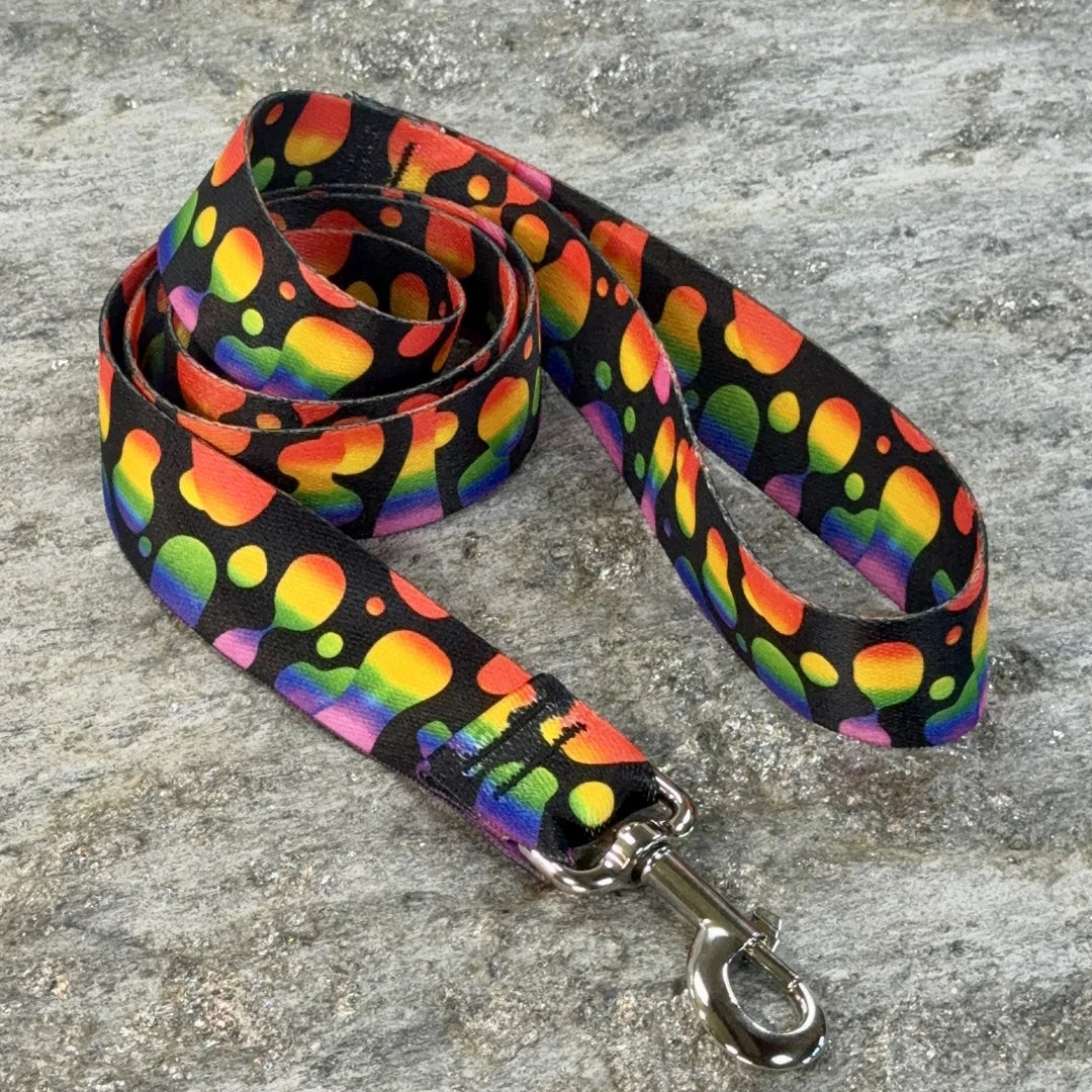 Lava Lamp Pattern Dog Leash