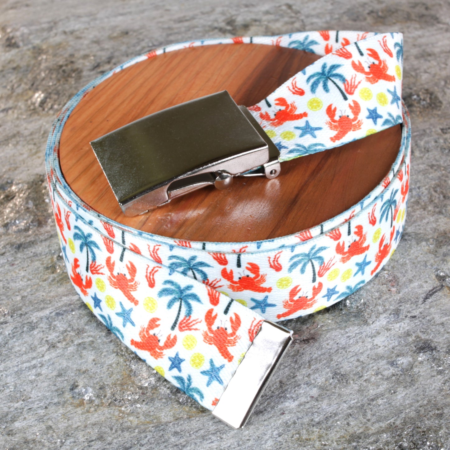 1.5" Lobsters and Palm Trees Belt