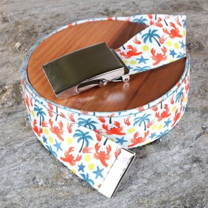 1.5" Lobsters and Palm Trees Belt