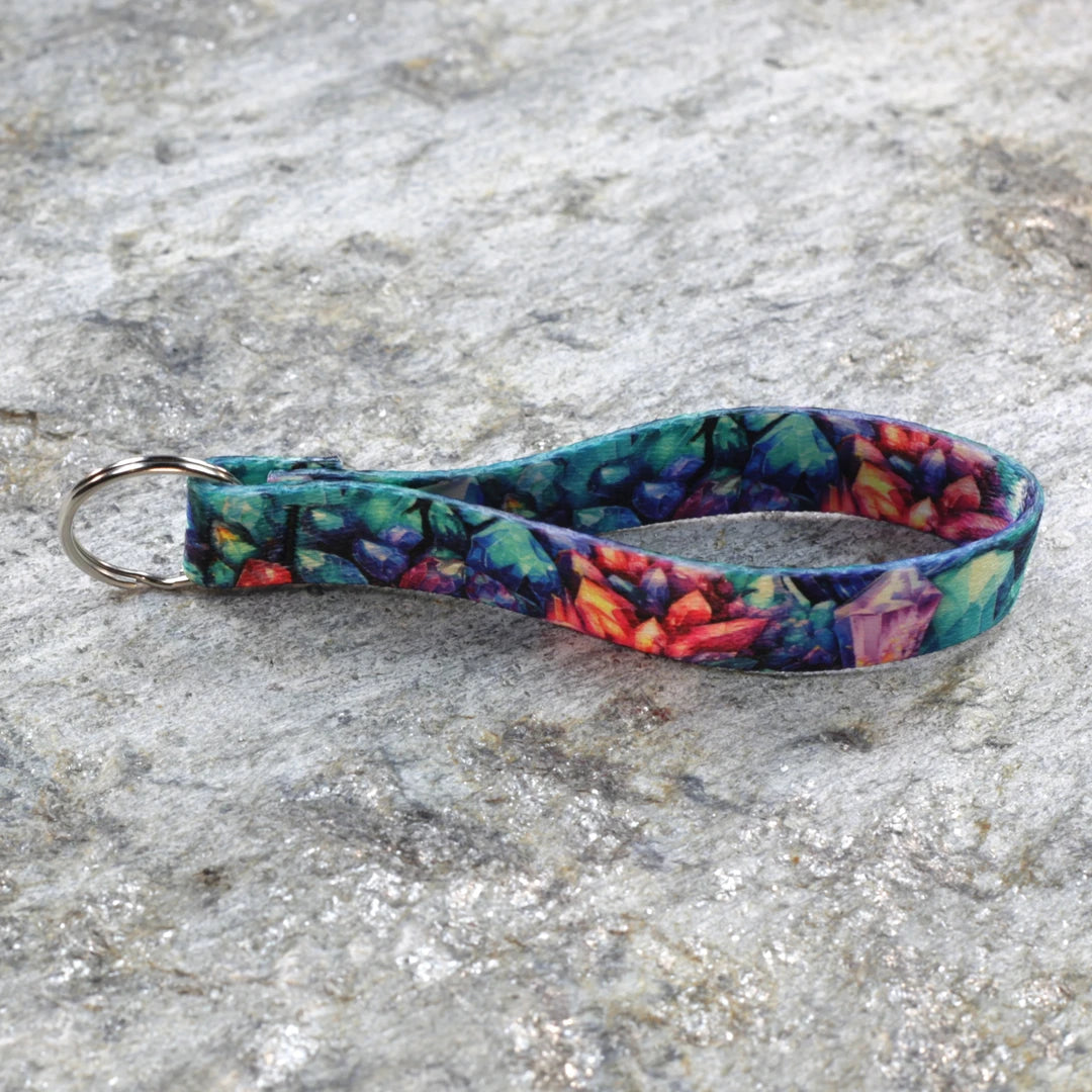 Nature Inspired Keychain Wristlet – Outdoor Style Key Wrist Strap for Keys & Bags