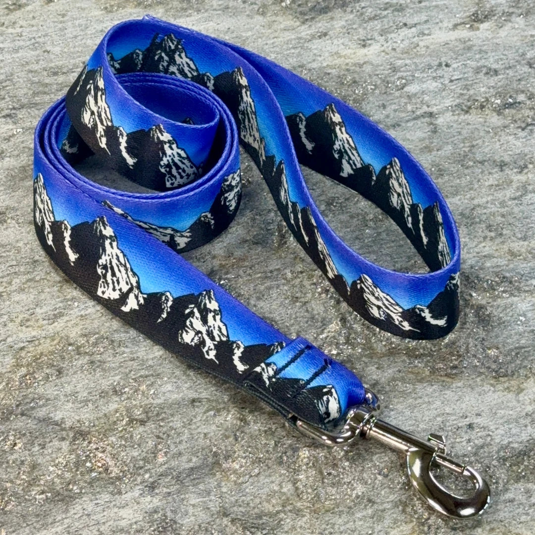 Mountaineer Mountain Scene Dog Leash
