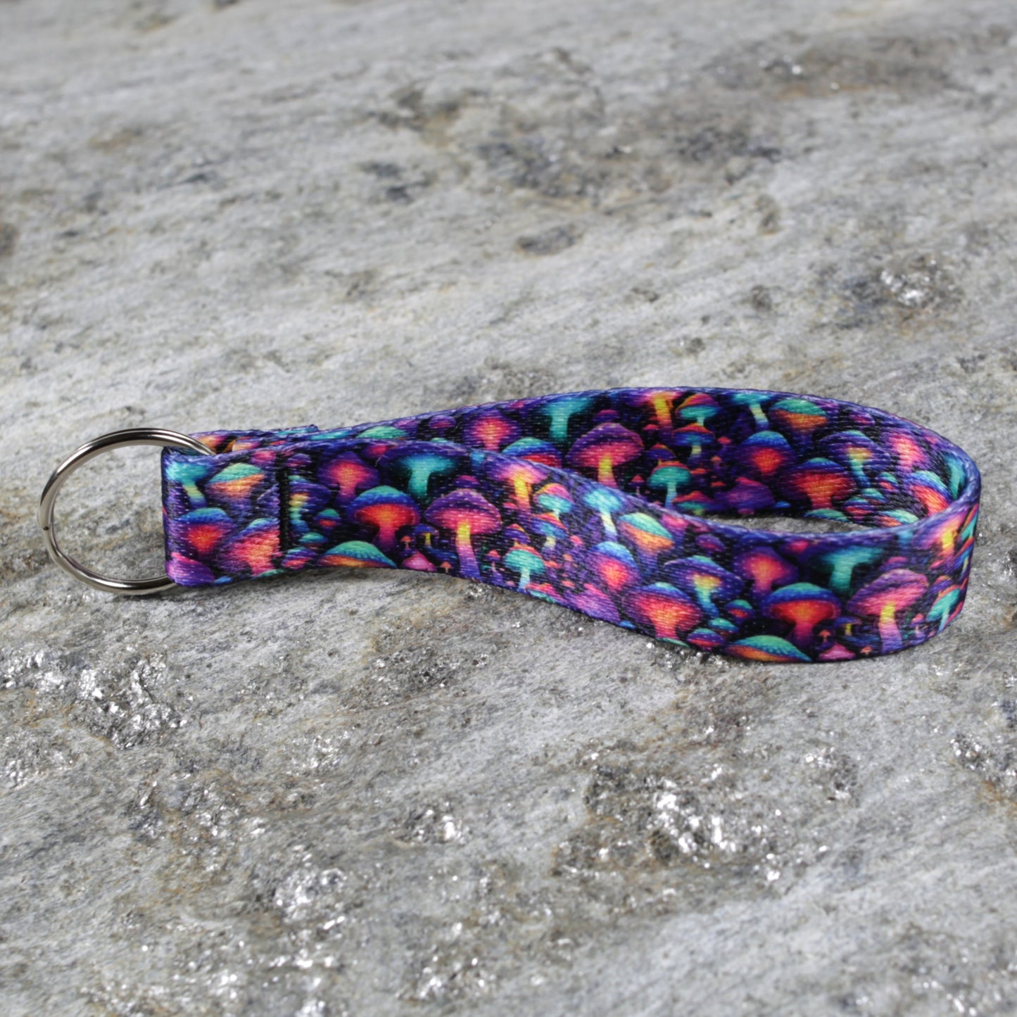 Psychedelic Keychain Wristlet – Trippy Key Wrist Strap That Stands Out