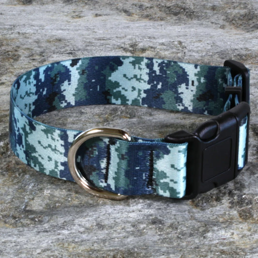 Navy Seal Camo Dog Collar