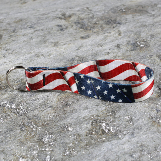 Patriotic American Keychains – Red, White & Blue Designs That Stand Out