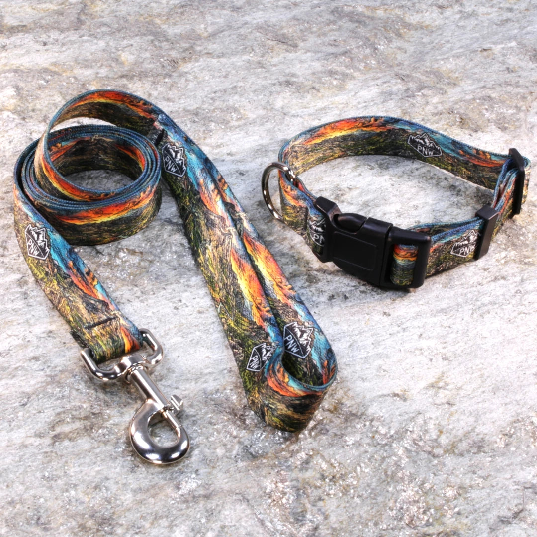 Pacific Northwest Pet Wear Dog Leash and Collar